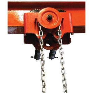 Chariot Porte Palan Manuel &Atilde; Chaine - Capacit&Atilde;&copy; 500 Kg