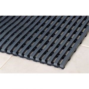 Caillebotis Heronrib 100 Cm X 10 M Gris