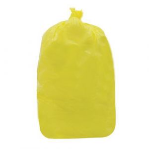 Sac-poubelle Hdpe 35 Microns Coloris Jaune 120 Litres