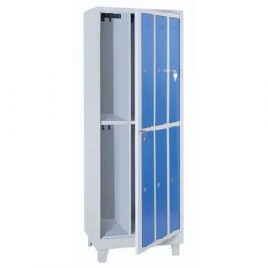 Armoire Penderie Linge Propre 3 Colonnes 2 Cases Ã Moraillon