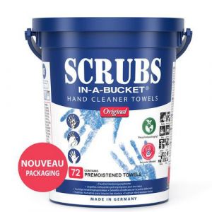 Lingettes Scrubs Seau De 72 Ling Ettes