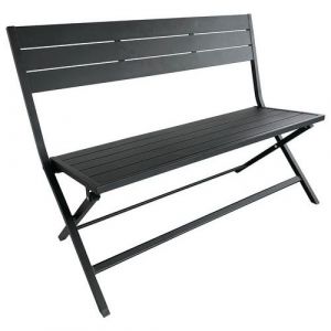 Banc Lucca 120 Cm Pliant Alu - Graphite