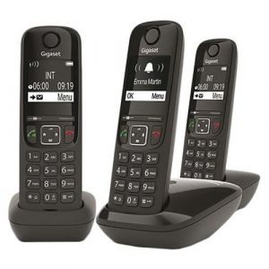 T&Atilde;&copy;l&Atilde;&copy;phone R&Atilde;&copy;sidentiel As690 Trio Sans R&Atilde;&copy;pondeur - Gigaset