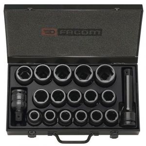 Facom 1 Composition De Douilles Impact 3/4 De 19 &Atilde; 42 Mm Facom