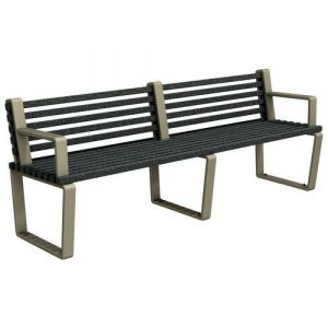 Banc Arbane Droit 220 Cm Urbecosi - Ipra/alu Yazd