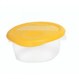 Conteneur De Stockage Rond 57l Transparent