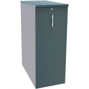 Caisson Tower H114 3 Tab. 1ds Alu/bleu Argile