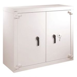 Armoire Forte Acial 446 Litres Serrure Cl&Atilde;&copy; Gris