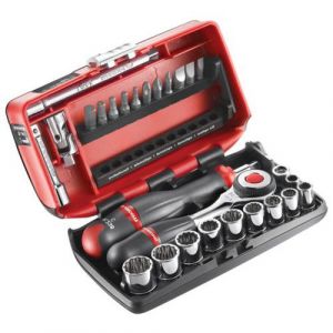 Facom 1 Coffret Douilles 1/4 Nano En Pouces Facom