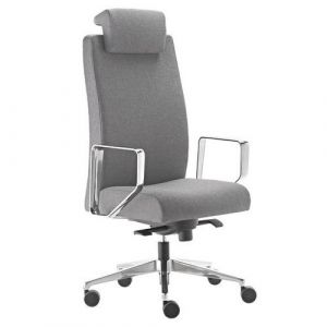 Fauteuil De Direction Bost Tissu - Gris Clair Chin&Atilde;&copy; - Sokoa