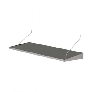 Tablette Pour Cloison Largeur:75 Cm Mat.:acier