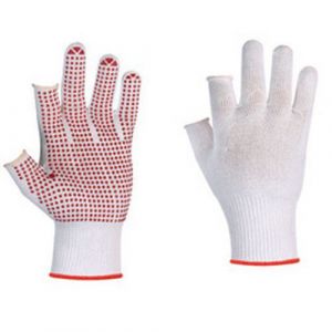 Gants De Manutention T 9 Blanc Rouge