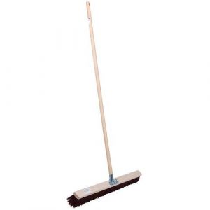 Manche En Bois 1m35 Et Balai Poils SynthÃ©tiques 80cm-manutan