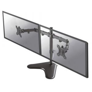 Support Moniteur De Bureau Ã Poser Pour 2 Ãcrans 32 Max - Newstar