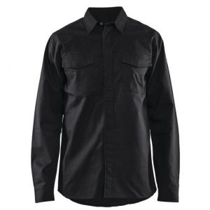 Chemise Retardant Flamme Noir Taille L