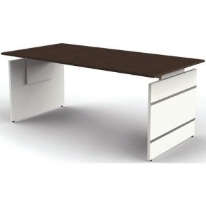 Bureau R&Atilde;&copy;glable Form4 - L180xp80xh68-76cm Wenge 4424