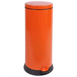 Poubelle Agroalimentaire De Cuisine Retro 30l - Orange