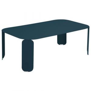 Table Basse Bebop 120 X 70 Cm - H.42 Cm Bleu Acapulco