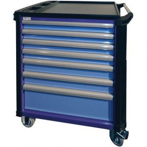 Desserte &Atilde; Outils H928xl894xp650 Mm Bleu Pigeon/bleu Ciel