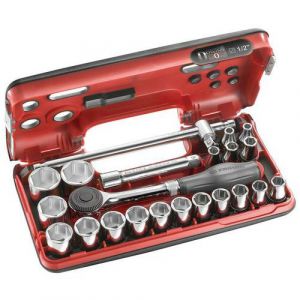 Facom 1 Coffret Cliquet Manche Rotatif Avec Douille 1/2 - Facom Facom