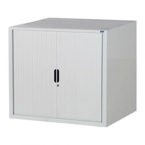 Armoire Basse Portes &Atilde; Rideaux L/h/p 120 X 100 X 45 Cm