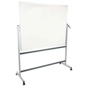 Tableau Pivotant Ã Axe Horizontal 100x150 Cm Cadre Gris