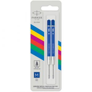 Recharge Stylo Parker&Acirc;&reg; Quink 2 Gel 0.7mm Bleu - Parker&Acirc;&reg;