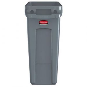 Poubelle Slim Jim - Conduits D'a&Atilde;&copy;ration Gris 60 L