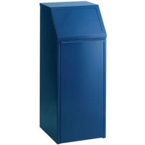 Poubelle D'atelier En M&Atilde;&copy;tal 68 L Coloris Bl Eu
