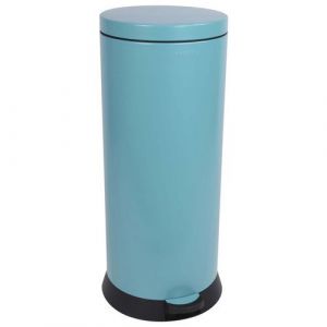 Poubelle Agroalimentaire De Cuisine Retro 30l - Turquoise