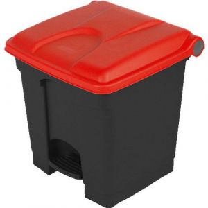 Poubelle Agroalimentaire Agroalimantaire En Plastique - Rouge -30l -probbax