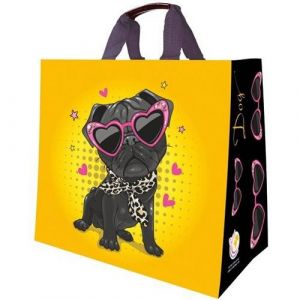 Sac Cabas TissÃ© Motif Chien - 30l