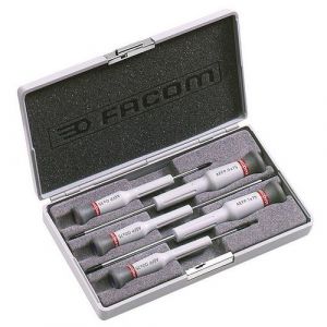 Facom 1 Coffret De 5 Tournevis Micro-tech&Acirc;&reg; Phillips&Acirc;&reg; Facom