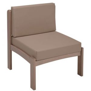 Chauffeuse Autize Structure Taupe Pvc Terre