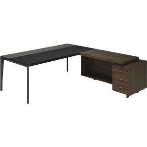 Bureau X9 Retour &Atilde; Gauche 212x234x75 Plateau &Atilde;b&Atilde;&uml;ne