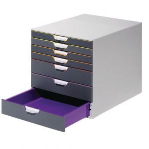 Durable 1 Module De Classement Varicolor - 7 Tiroirs