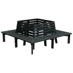 Banc Tour D'arbre Primaire 4 Cot&Atilde;&copy;s Urbecol - Ipra Gris