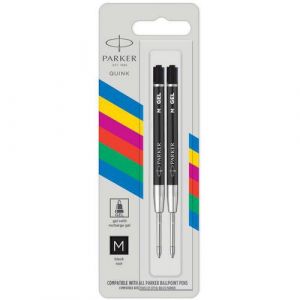 Recharge Stylo Parker&Acirc;&reg; Quink 2 Gel 0.7mm Noir - Parker&Acirc;&reg;