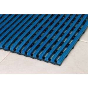 Caillebotis Heronrib 100 Cm X 10 M Bleu Clair