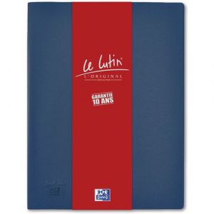 Prot&Atilde;&uml;ge Documents Oxford Le Lutin A4 80 Vues Pvc - Bleu