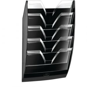 Trieur Mural Noir 5 Cases Cep