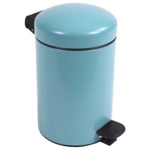 Poubelle Pour Sanitaire De Salle De Bain Boh&Atilde;&uml;me 3 L - Turquoise