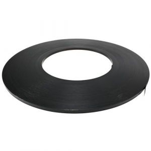 Bobine 21 Kg Feuillard Acier Laqu&Atilde;&copy; Noir -galette- 16x0.5mm