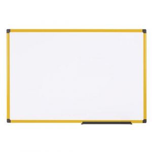 Tableau Blanc Magn&Atilde;&copy;tique Maya Industrie Jaune 180 X 120 Cm