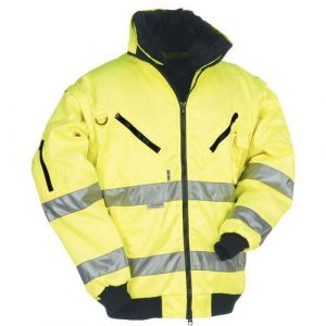 Blouson Pilote Hv Jaune Ts