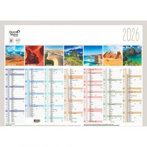 Calendrier Fantaisie La Terre 13 Mois - 55x405cm