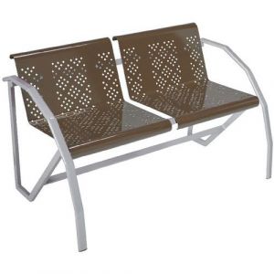 Canap&Atilde;&copy; M&Atilde;&copy;tal Alu 2 Places Od&Atilde;&copy;on Coque 7006 Taupe