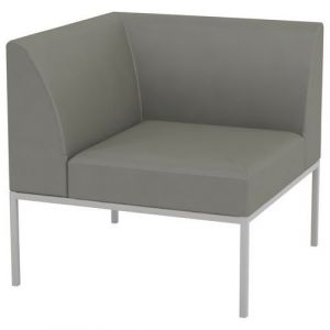 Chauffeuse D'angle Atrium Enduit Pvc Taupe