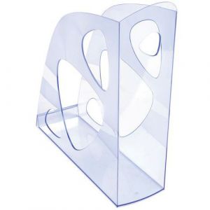 Porte-revues Ecomag Bleu Glac&Atilde;&copy; Transparent