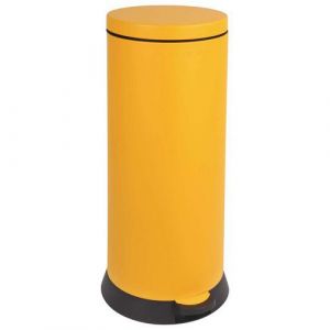 Poubelle Agroalimentaire De Cuisine Retro 30l - Jaune Fonc&Atilde;&copy;